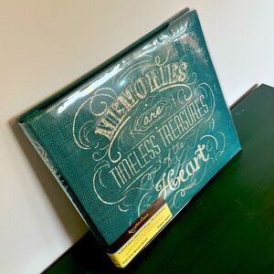 Memories or timeless treasures of the heart scrapbooking book